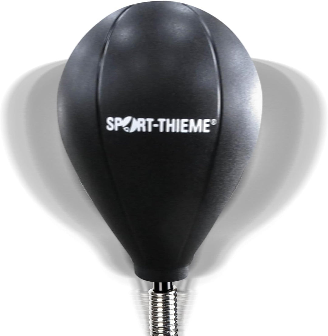 Sport-Thieme Punchingball mit Standfuss höhenverstellbar | Profi-Standboxsack mit Ausleger u. Feder