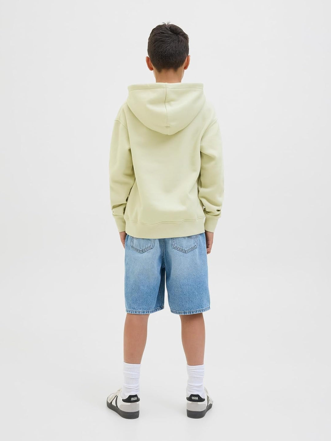 JACK &amp; JONES Boy Kapuzenpullover Gedruckt Kapuzenpullover Junior 140 Celadon Tint, 140 Celadon Tint