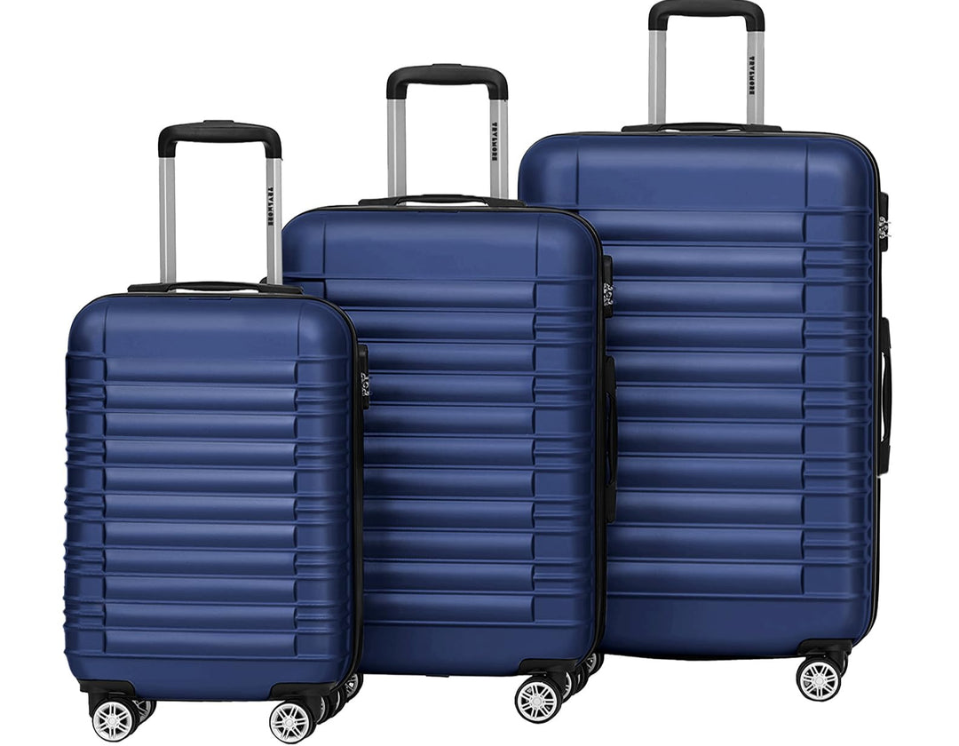 TRVLMORE Koffer & Trolleys - Koffer Set - Kofferset 3 Teilig Hartschale, Gepäck-Sets, Hartschalenkof