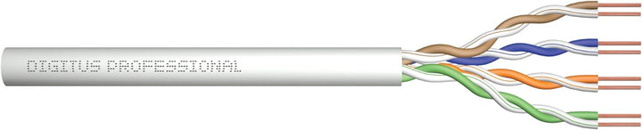 DIGITUS 100 m Cat 5e Netzwerkkabel - U-UTP Simplex - BauPVO Eca - PVC Mantel - 100 MHz Kupfer AWG 24