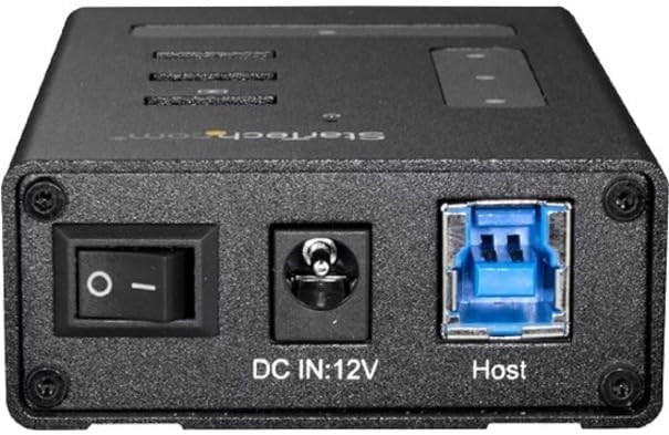 StarTech.com 4 Port USB Hub - Metall - USB-A zu 3x USB-A und 1x USB-C - USB 3.0 - 5GBit/s - Industri