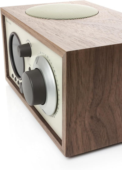 Tivoli Audio Model One+ FM/DAB+ Radio mit Bluetooth und Fernbedienung (Walnuss/Beige) Walnuss /