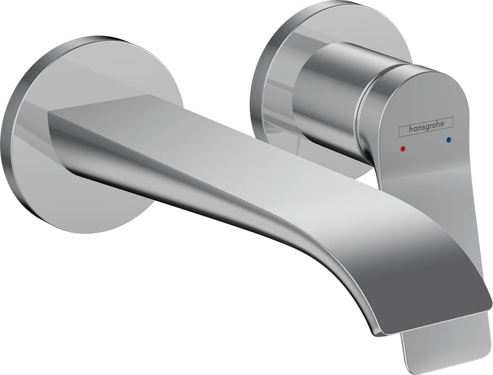 hansgrohe Vivenis - Waschtischarmatur Unterputz für Wandmontage mit Ablauf, Wasserhahn Bad mit Ausla