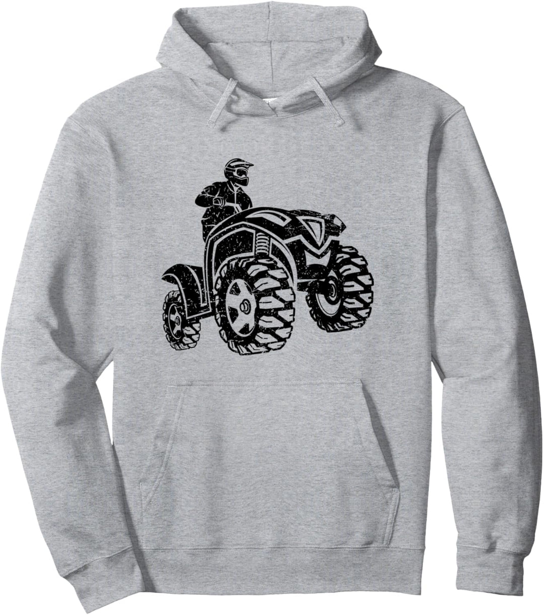 Quadfahren mit dem Quad Pullover Hoodie