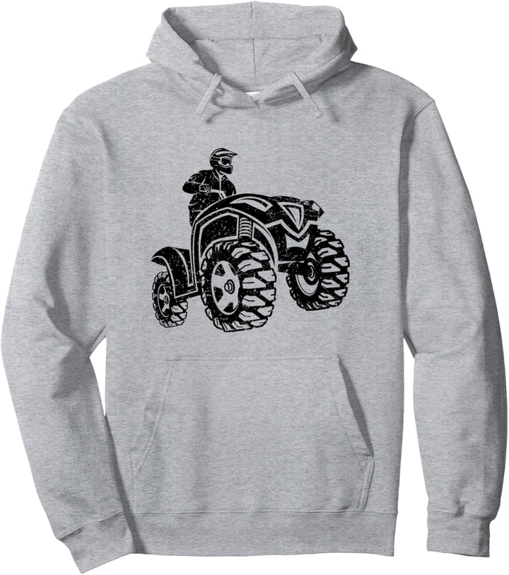 Quadfahren mit dem Quad Pullover Hoodie