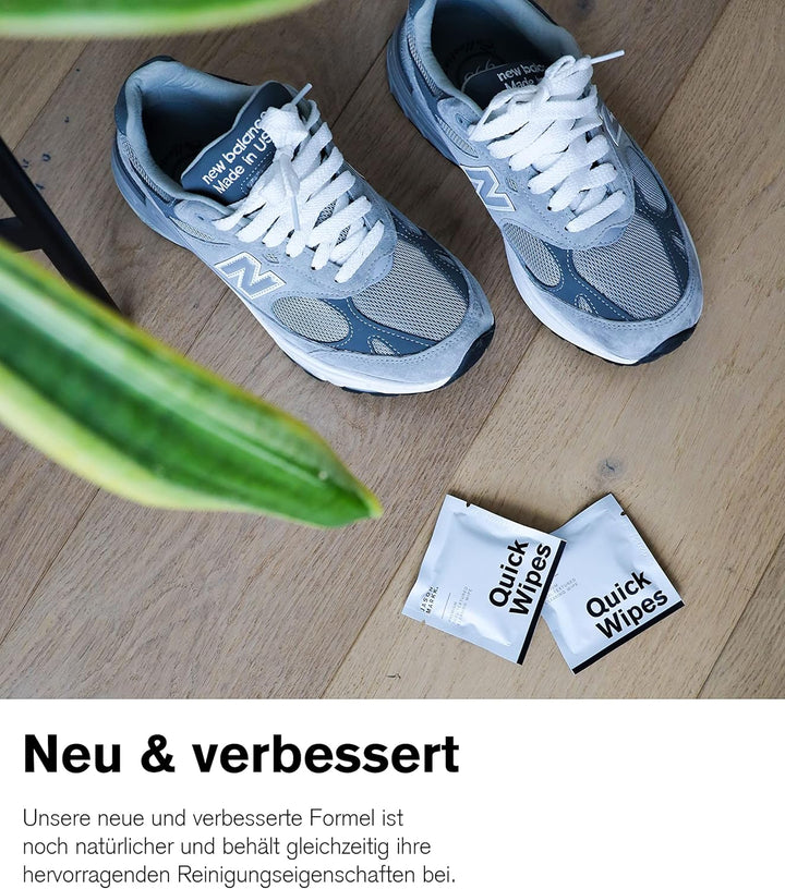Jason Markk Quick Wipes, Schuhreiniger, Pflege für Sportschuhe, 30er Pack, Einzeln verpackt, Ideal f