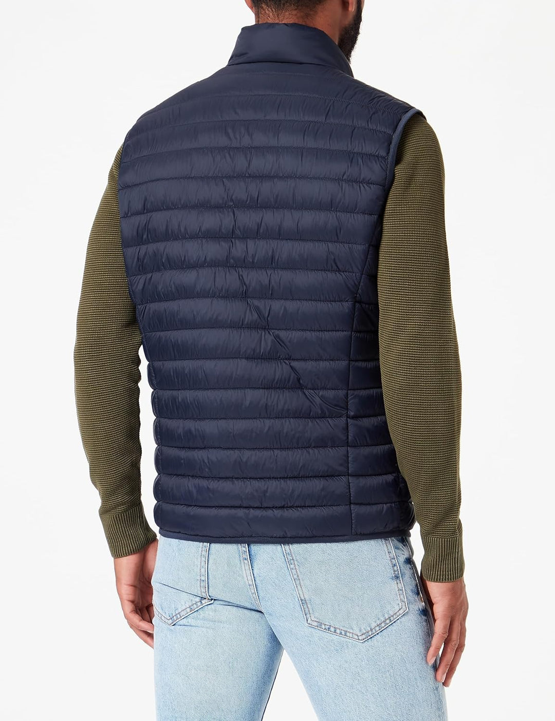 Marc OߴPolo Herren Steppweste Übergangsjacke wasserabweisend, Blau(I)