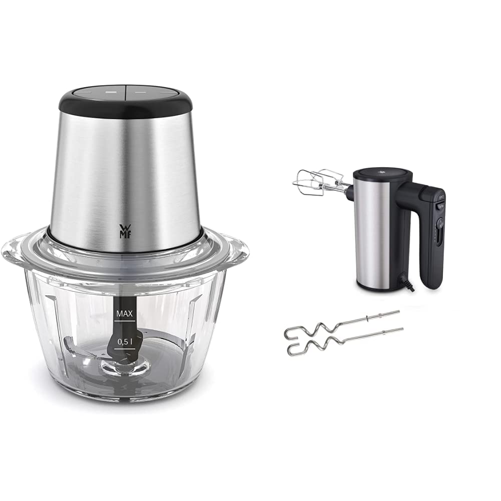 WMF Kult X Edition Zerkleinerer elektrisch mit Glasbehälter, 320 W, 2 Geschwindigkeitsstufen & Kult