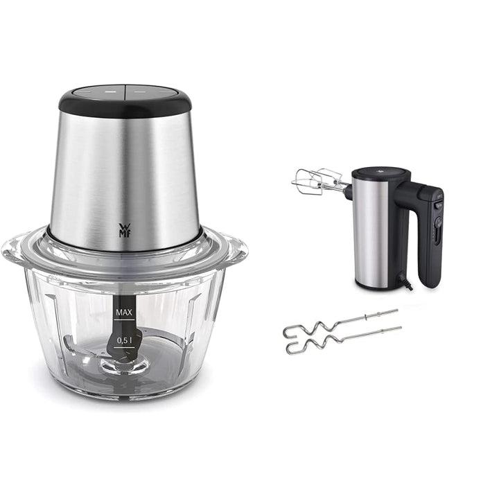 WMF Kult X Edition Zerkleinerer elektrisch mit Glasbehälter, 320 W, 2 Geschwindigkeitsstufen & Kult