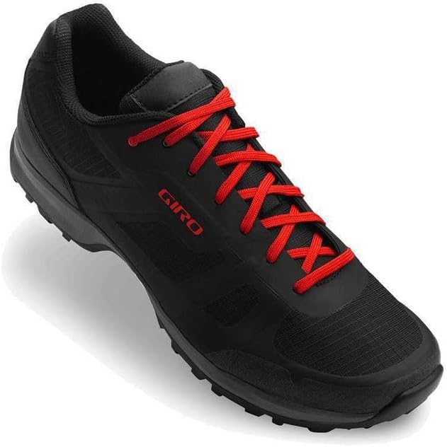 Giro Herren Berm E Bike City Urban Freizeit Schuhe, Black Bright Red, Large EU