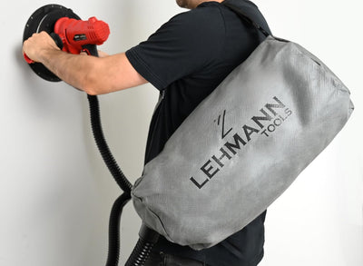 Lehmann LTOWG-1222 Trockenbauschleifer mit Absaugung, 225mm, 1500 W, Tellerschleifer mit 6 variable