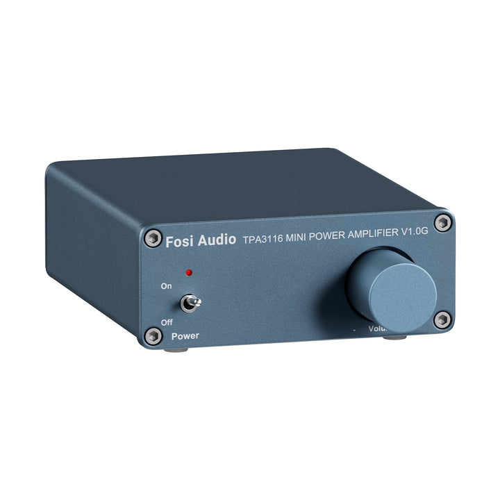 Fosi Audio V1.0G 2-Kanal-Stereo-Audio-Class-D-Verstärker Mini-Hi-Fi-Profi-Digital-Verstärker für Hei