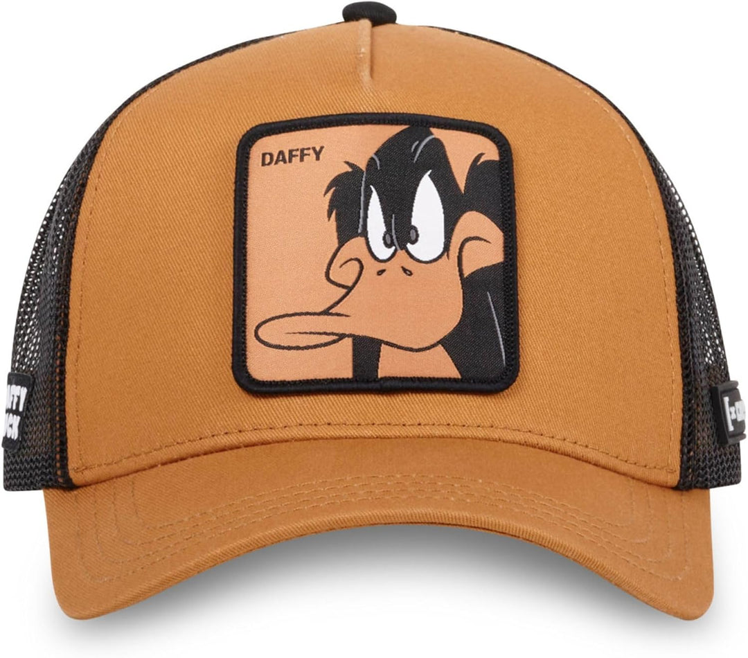 Capslab Trucker Cap mit Patch – Chupa Chups Logo – Offiziell lizenzierte Retro Cap – Snapback verste