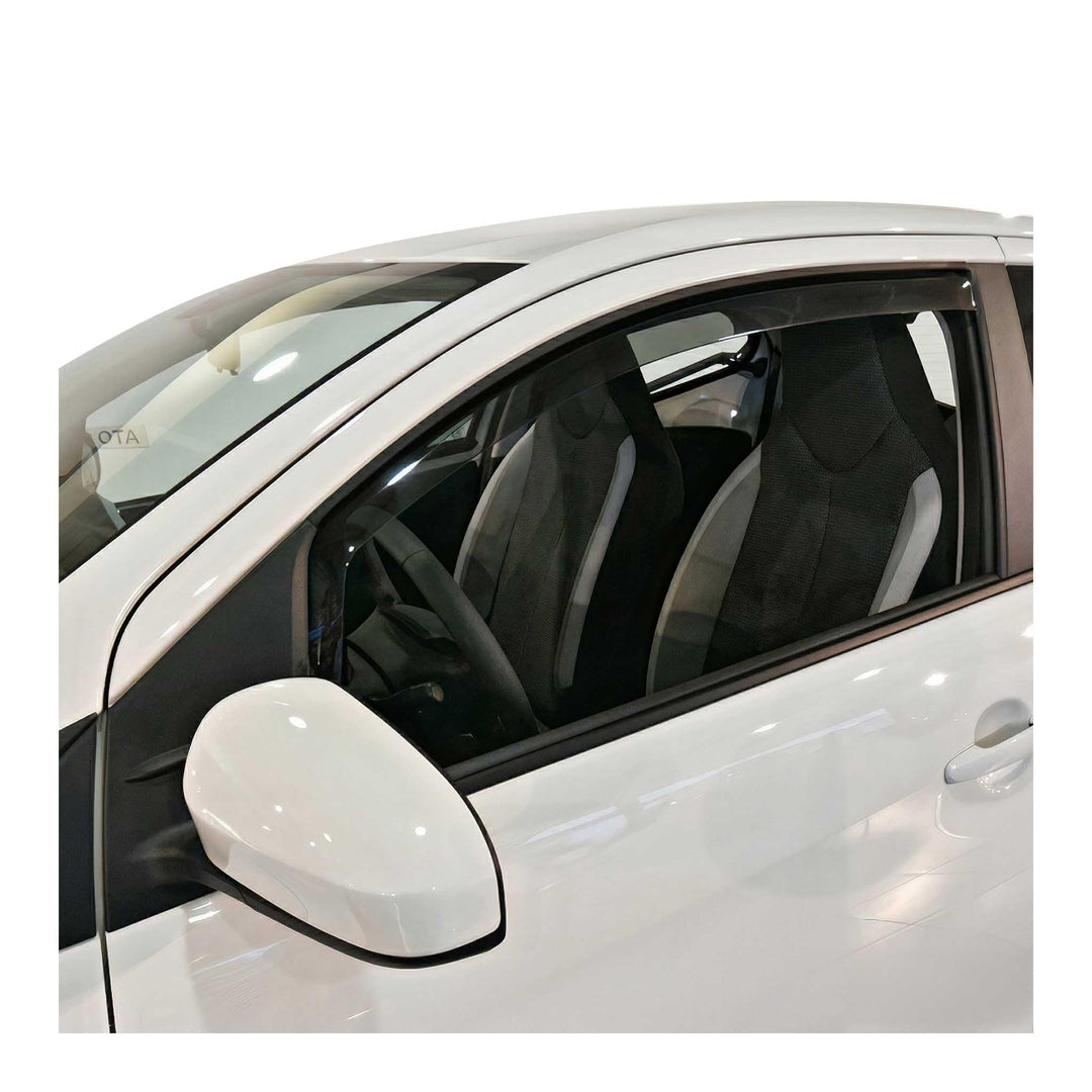 Windabweiser Regenabweiser kompatibel mit Peugeot 108 2014-2024 5tür Dunkel Acryl 2tlg 108 2014-2022
