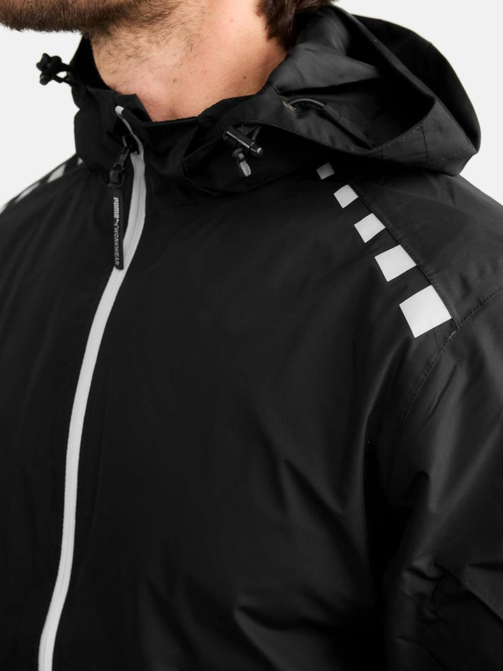 PUMA Workwear Essentials - Premium Regenjacke für Damen und Herren, robuste Allwetterjacke für den O
