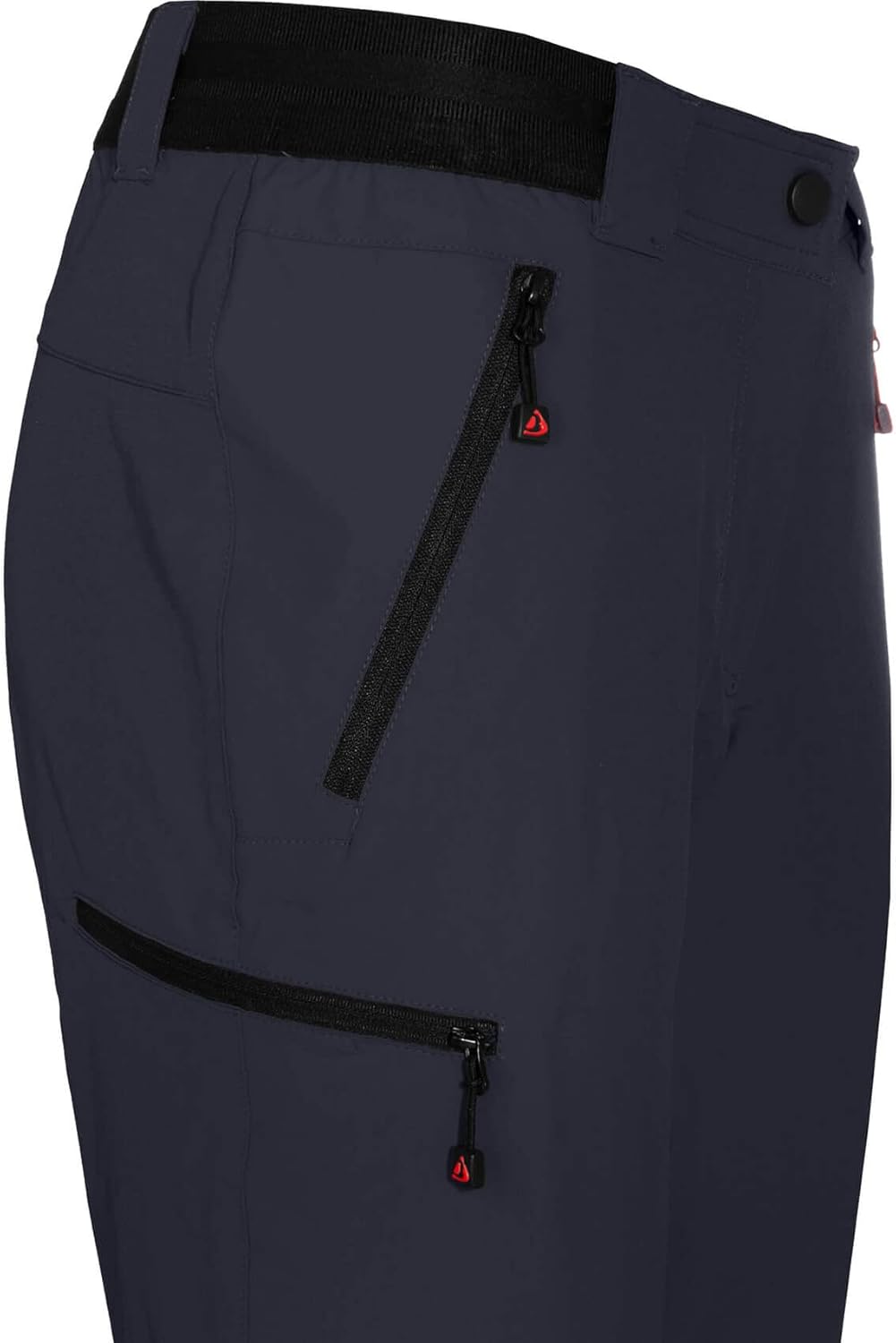 Bergson Damen Zipp-Off Hose VIDAA Comfort - Bermuda Zipp Off - leicht - bielastisch - bequem - strap