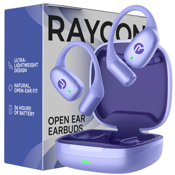 Raycon Essential Open Earbuds – True Wireless Open Ear Bluetooth 6.0 Kopfhörer, ultraleicht, Komfort
