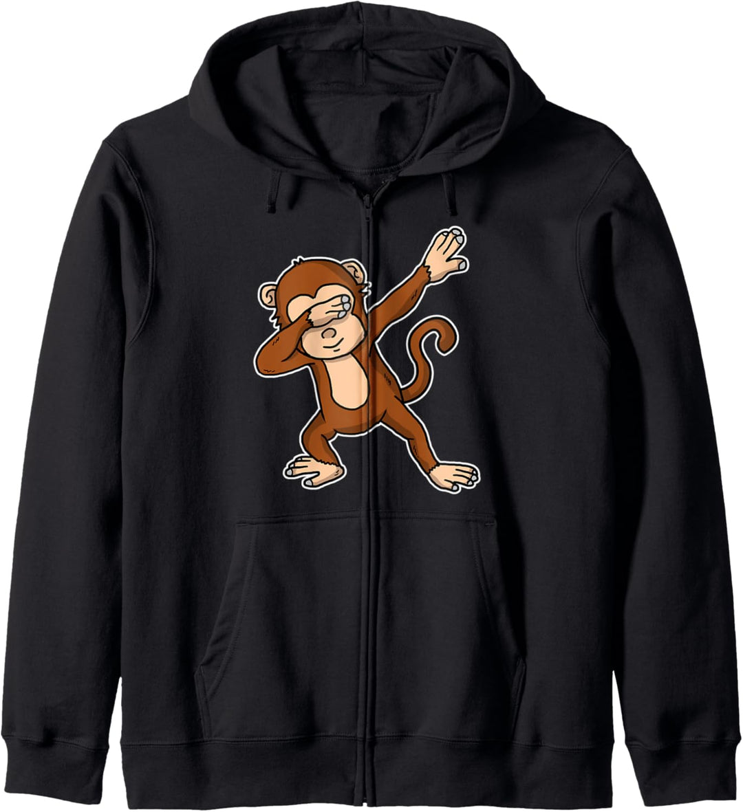 Lustiges Dabbing Affe Geschenk Affen Dab Dance Kapuzenjacke
