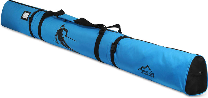 normani Skitasche Skisack in 170 cm und 200 cm Länge Blau 170 cm, Blau 170 cm