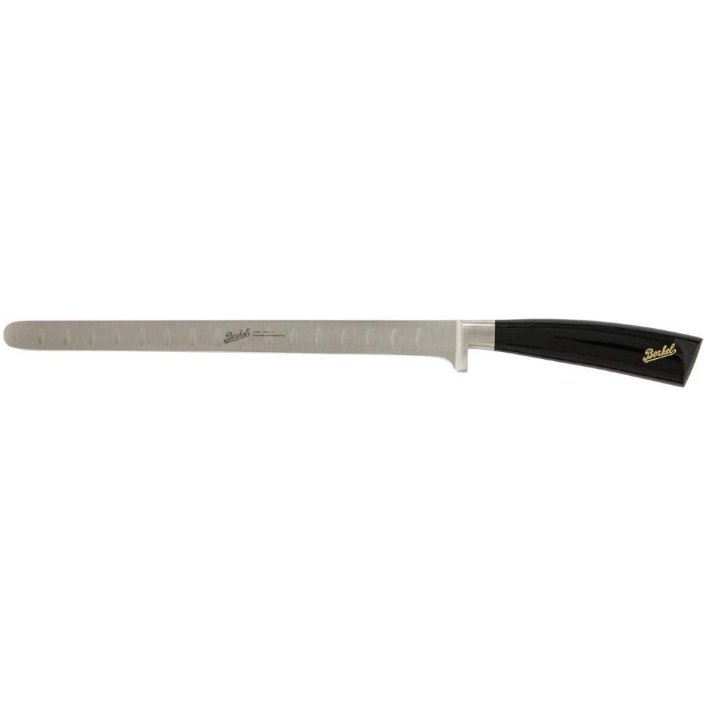 Van Berkel - Lachs-Messer - Elegance Serie | Klingenlänge: 26 cm | Griff: Schwarz Glanz|*Blisterverp