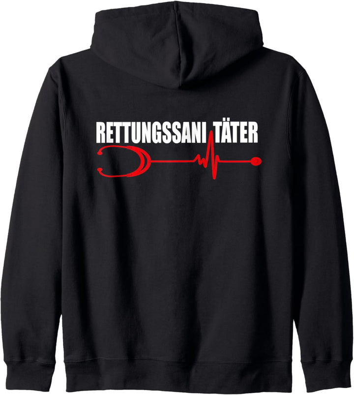 Rettungsdienst, Rettungssanitäter Kapuzenjacke