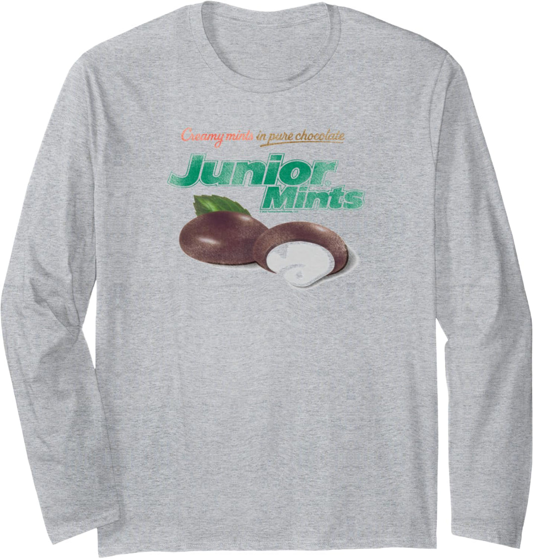 Tootsie Roll Junior Mints Logo Langarmshirt