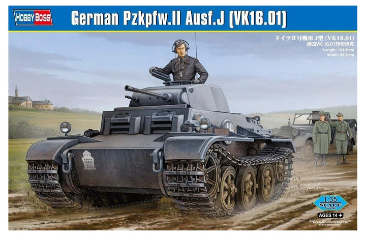 Hobby Boss 83803 Modellbausatz German Pzkpfw.II Ausf.J (VK1601)
