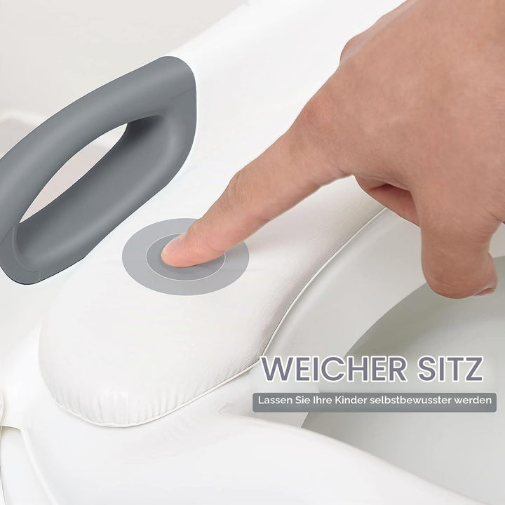 Toilettensitz Kinder mit Treppe, Upgraded WC Aufsatz für Kinder für Jungen und Mädchen, 2-in-1 Toile
