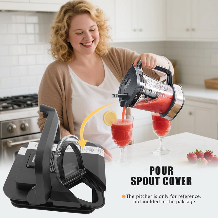 Ersatzverriegelungsdeckel für Ninja, Ninja Mixer Deckel Ersatz nur kompatibel mit Ninja Blender 72 U