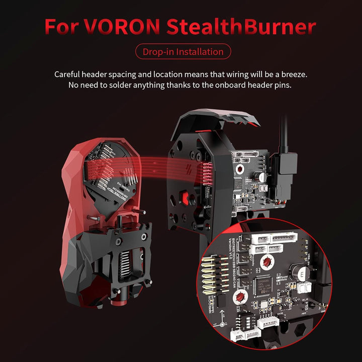BIGTREETECH EBB SB2209 CAN with Pre-Crimped 30-Pin Wire NTC 100K Thermistor for Voron StealthBurner