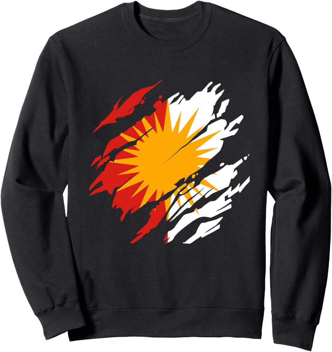 Ezidi Flagge Yezidi Jesiden Yeziden Sweatshirt