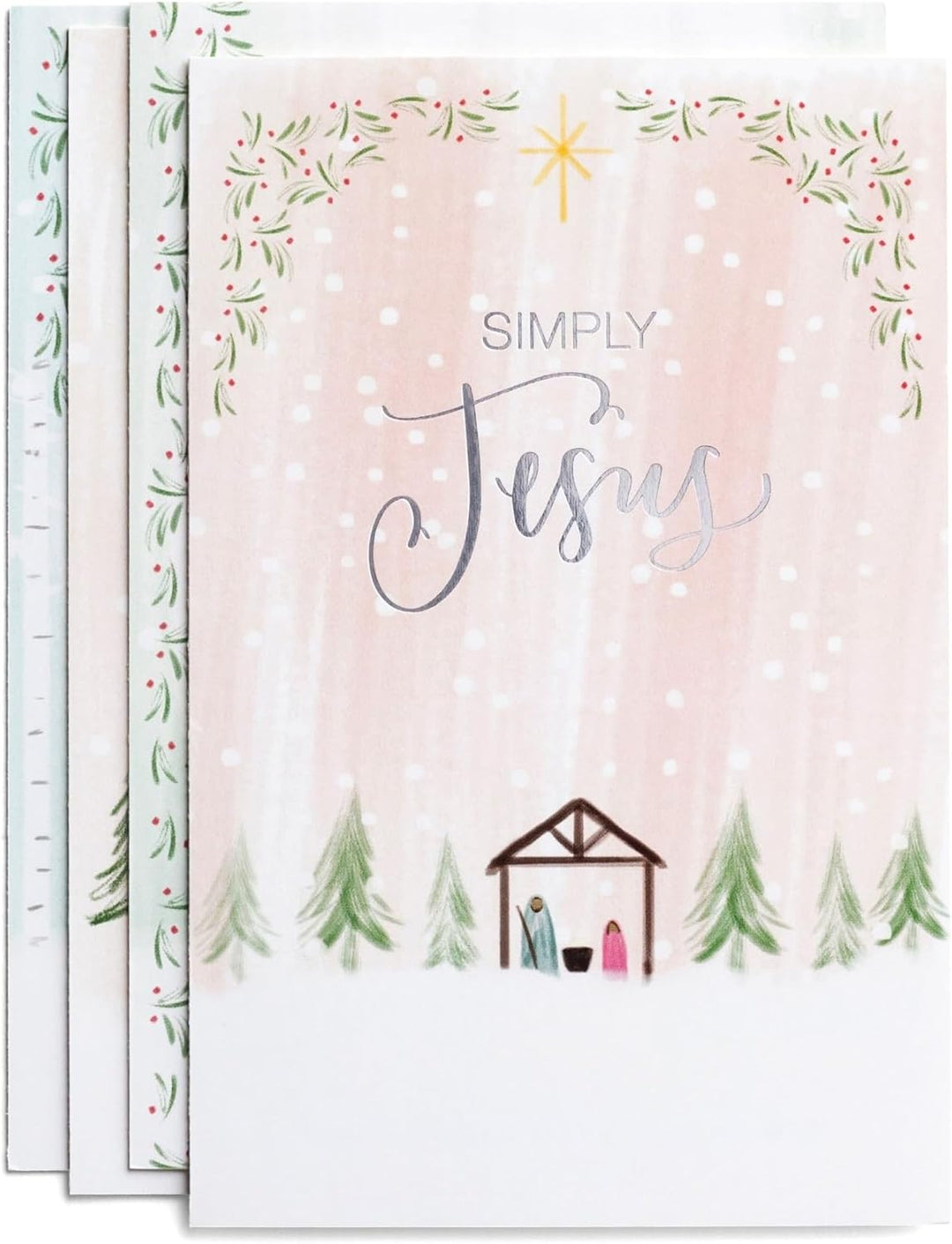 DaySpring - Simply Jesus Weihnachtskarten, 60 Stück
