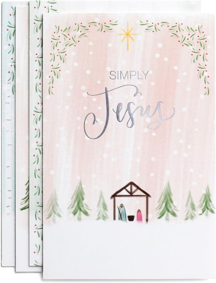DaySpring - Simply Jesus Weihnachtskarten, 60 Stück