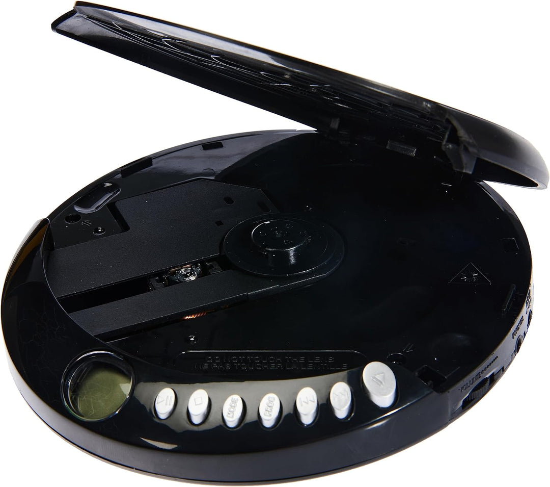Denver DM-24 Discman, Schwarz ohne Anti-Schock Single, ohne Anti-Schock Single