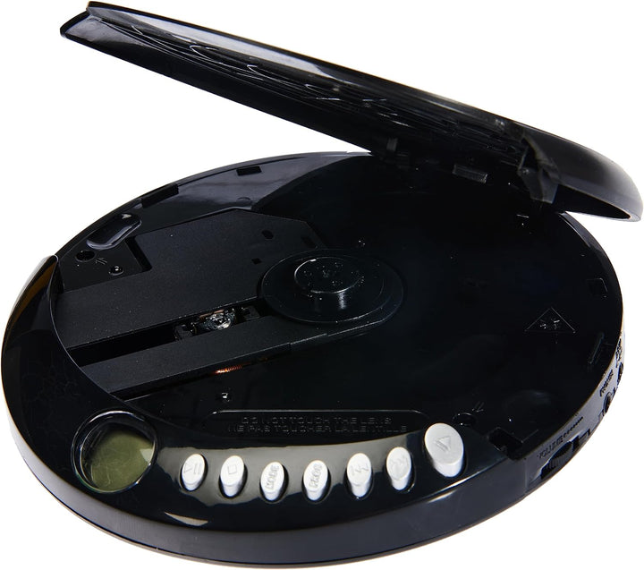 Denver DM-24 Discman, Schwarz ohne Anti-Schock Single, ohne Anti-Schock Single