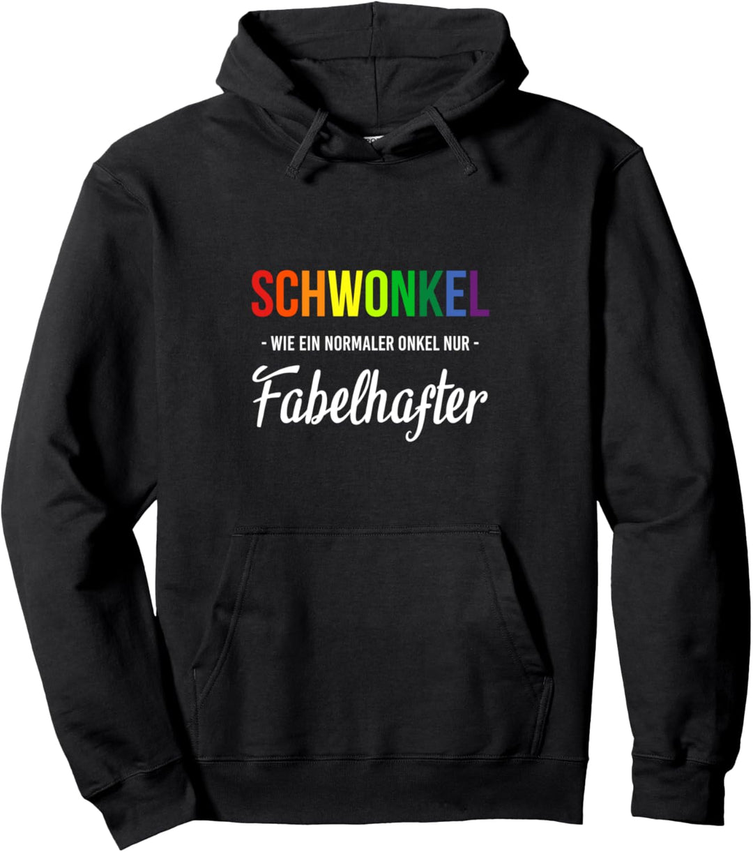 LGBT Schwul CSD Queer Mann Outfit Schwonkel Schwuler Onkel Pullover Hoodie