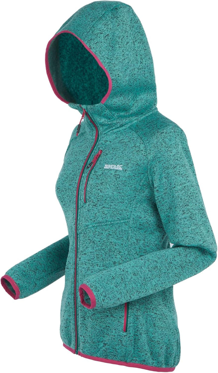 Regatta Damen Womens Newhill Full Zip Hooded Fleece Jacket Fleece mit durchgehendem Reissverschluss