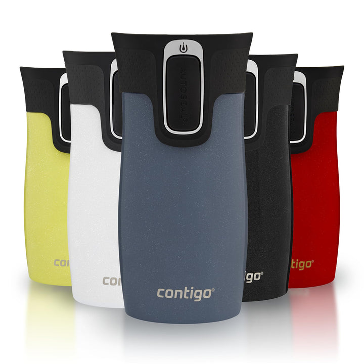 Contigo Thermobecher West Loop Autoseal, Edelstahl Isolierbecher, Reisebecher, Kaffebecher to Go, au