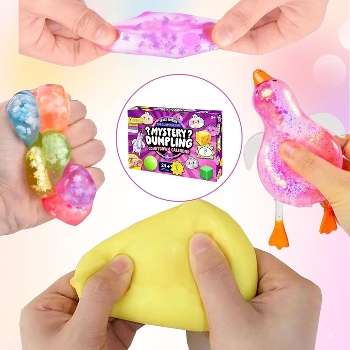 CWENDANE 25 Stück Adventskalender Sensorik Spielzeug,Fidget Toys Set