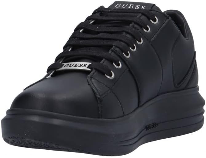 GUESS Herren Vibo Carryover Sneaker 45 EU Schwarz, 45 EU Schwarz