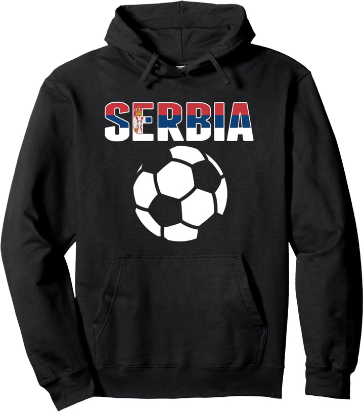 Proud Serbia Soccer Fans Trikot - Support Serbian Football Pullover Hoodie