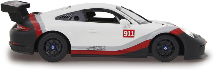 JAMARA 405153 - Porsche 911 GT3 Cup 1:14 2,4GHz - offiziell lizenziert,ca 1 Std fahren, 11 Km/h, per