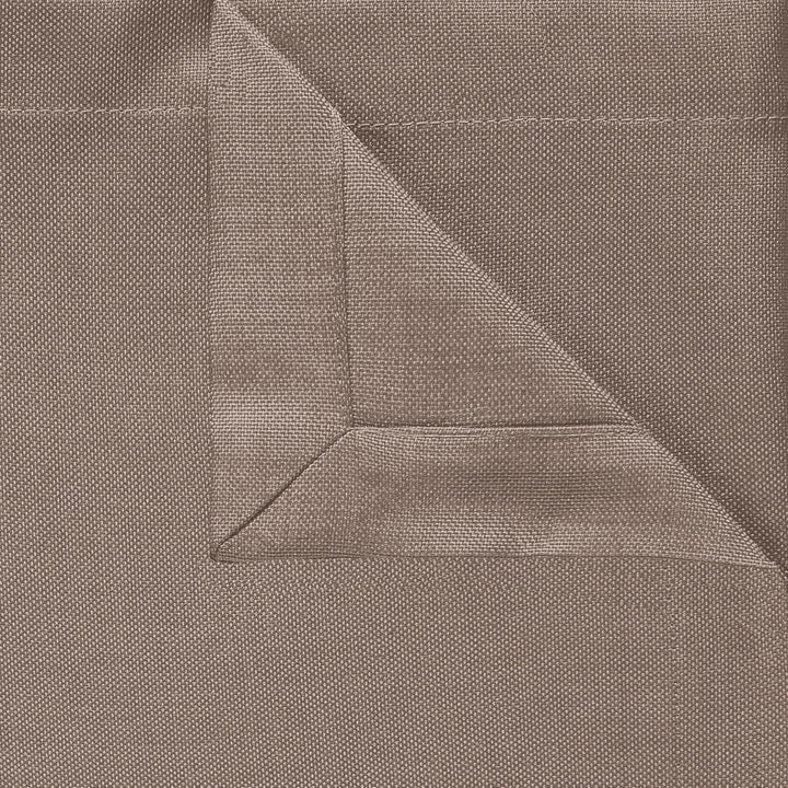Erwin Müller Tischwäsche, Mitteldecke, Tischdecke Madrid Taupe Grösse 80x80 cm - angenehme, weich fl