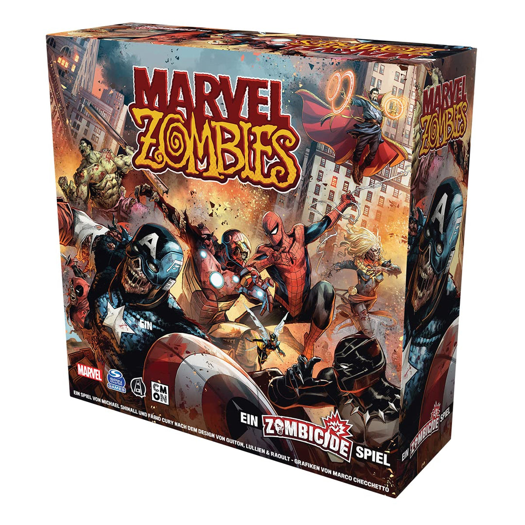 CMON | Marvel Zombies – Ein Zombicide Spiel | Kennerspiel | Dungeon Crawler | 1-6 Spieler | Ab 14+ J
