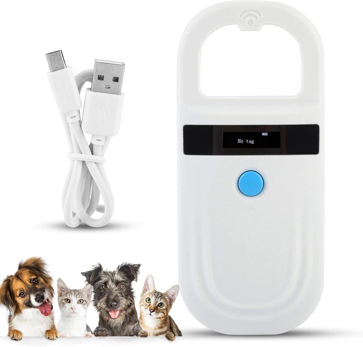 Haustier ID Leser, Wiederaufladbare Haustier Microchip Scanner Haustier Chip ID Scanner Tier Handhel