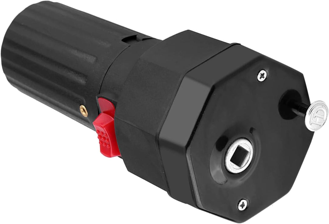 Grillrotator Motor, Drehspiessantrieb für elektrischen Grill, batteriebetrieben, schwarz, 6x6 mm Loc