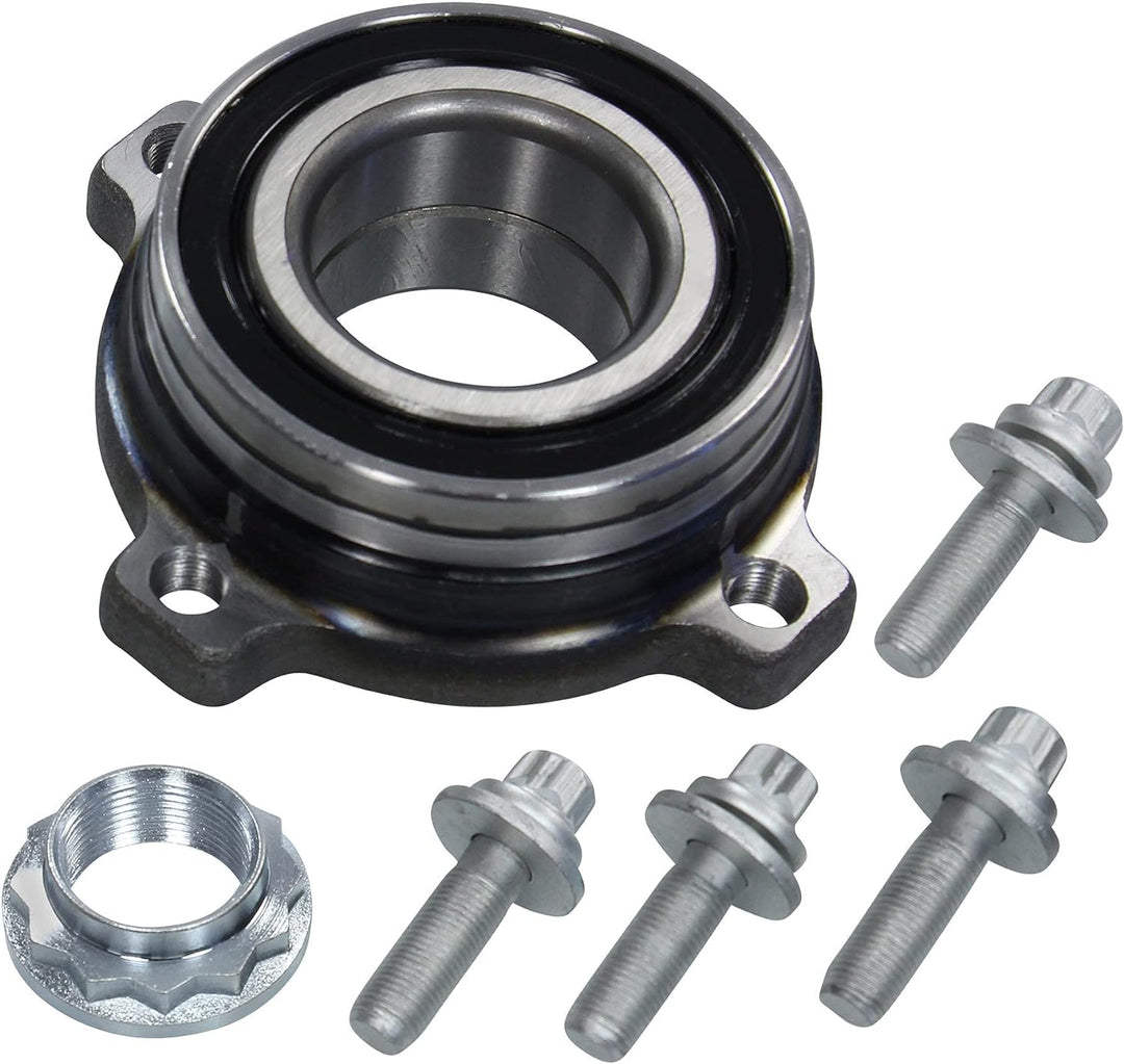 ATEC Germany 1x Radnabe hinten Radlager Radlagersatz, Kompatibel mit BMW 5er Touring (E61), 6 (E63),