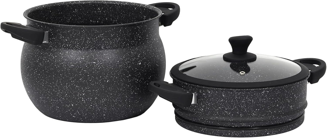 Cook Concept-KC2548 Cook Concept-KC2548 Couscous-Topf mit Stein-Effekt, Durchmesser 26 cm, für Küche
