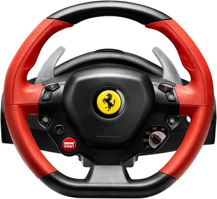 Thrustmaster Ferrari 458 Spider Racing Wheel - Realistisches Rennlenkrad mit offizieller Ferrari-Liz