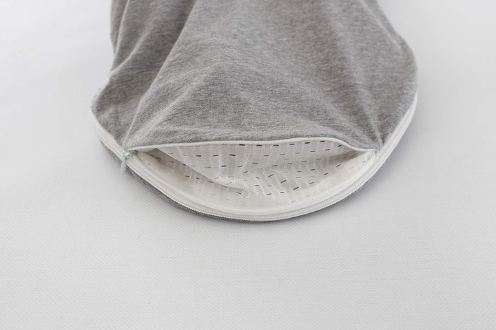 Träumeland S1000101 Puck-Schlafsack "Air" grau meliert, von 0-3 Monate, mehrfarbig